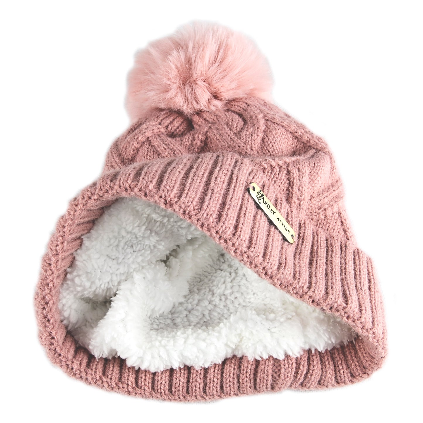 Gorro con pompón Bambini