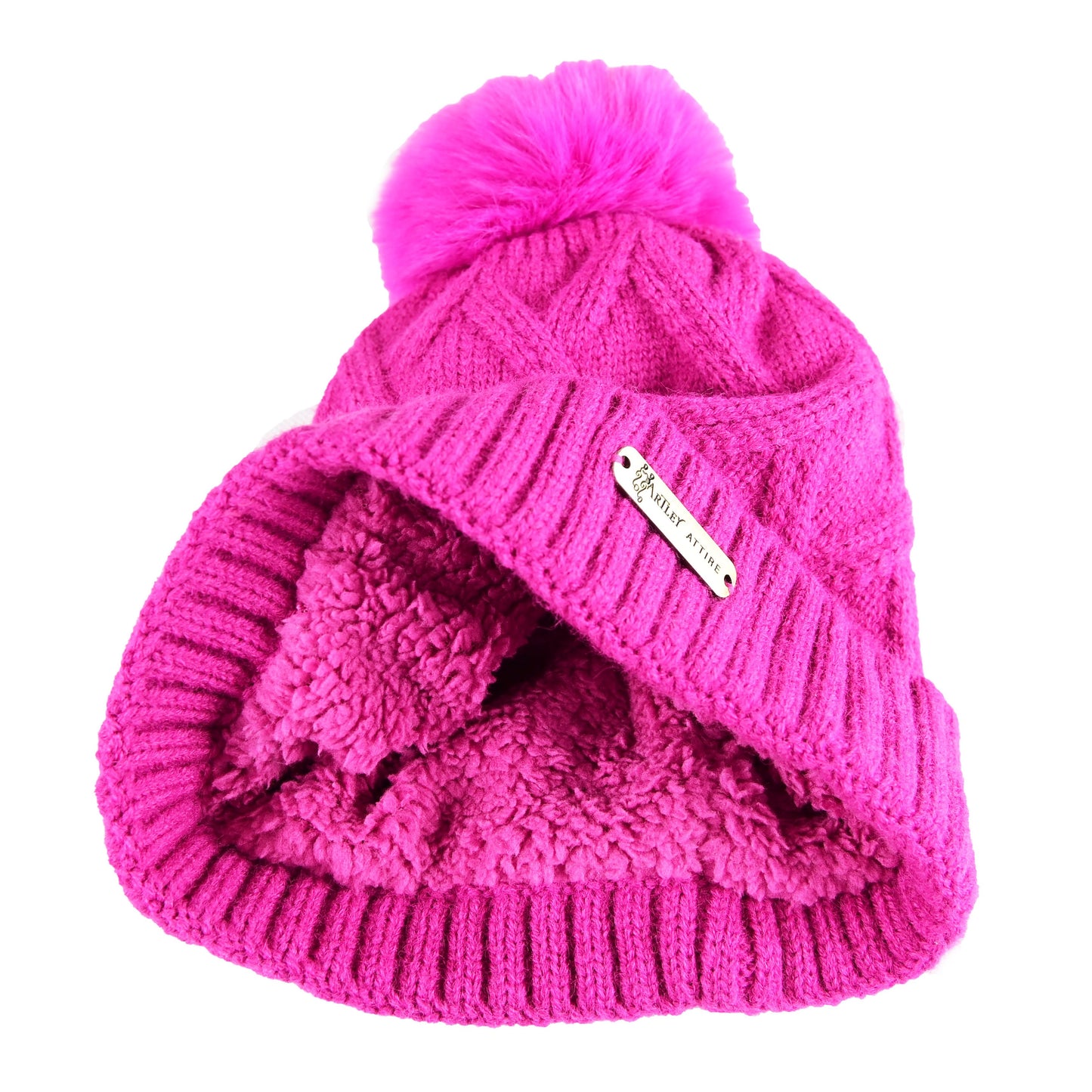 Gorro con pompón Bambini