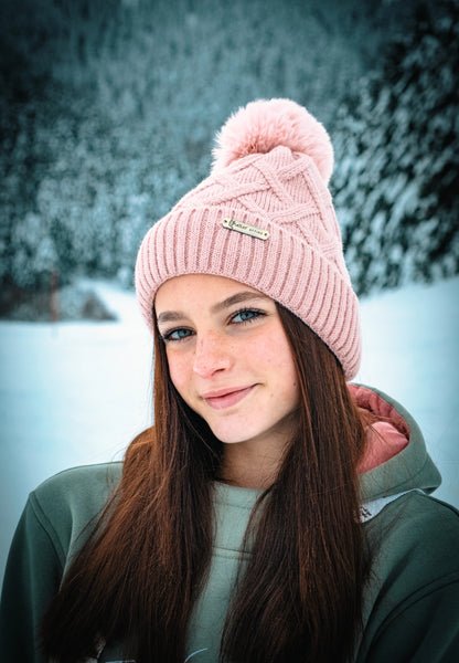 Chapeaux à pompons pour femmes