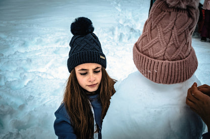 Gorro con pompón Bambini