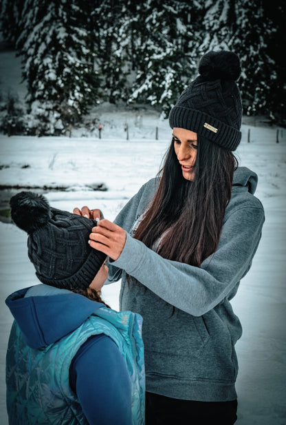 Gorro con pompón Bambini