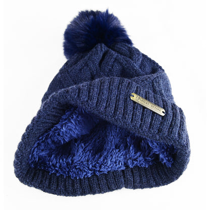 Gorro con pompón Bambini